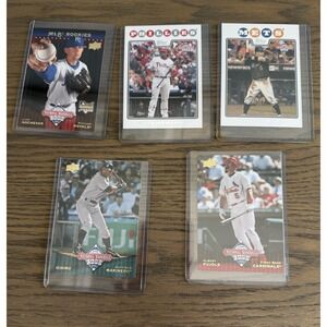 Ichiro Pujols Wright Howard Hochevar MLB Card Lot 2008 UD Topps Stars HOF‎
